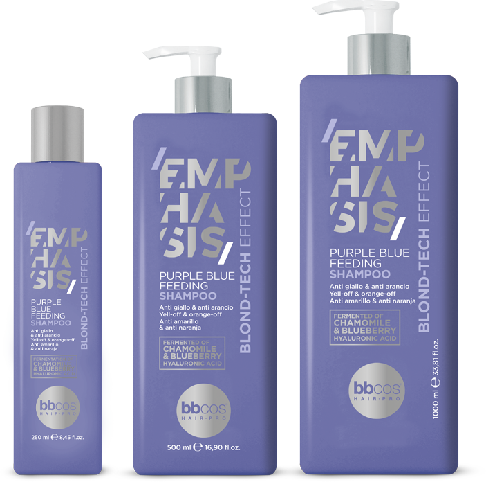 emphasis purple blue feeding shampoo